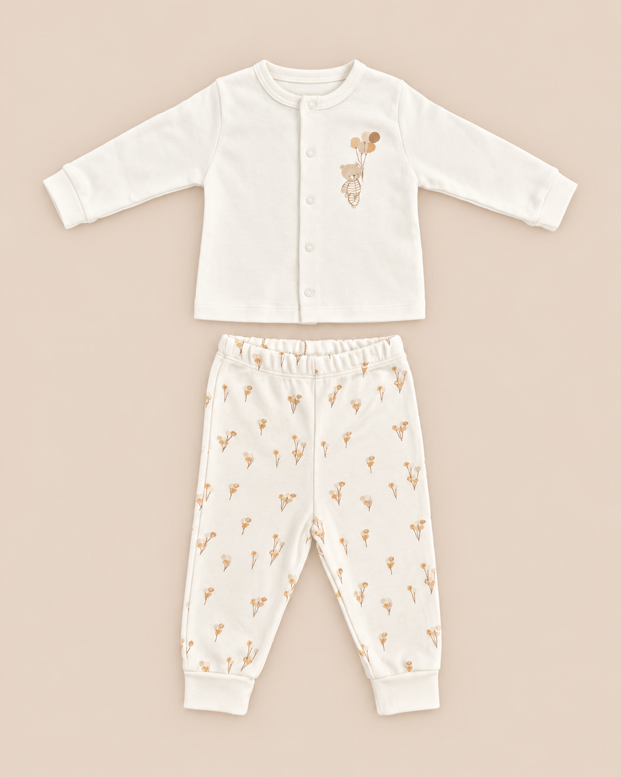 Organic Cotton Set With Bottoms