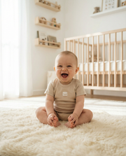 100% Organic Cotton Interlock Short Sleeve Baby Body Set (3 Pack)
