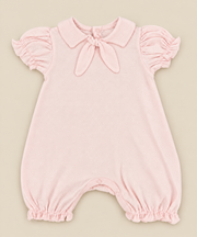 Luxury Organic Cotton Collar Romper