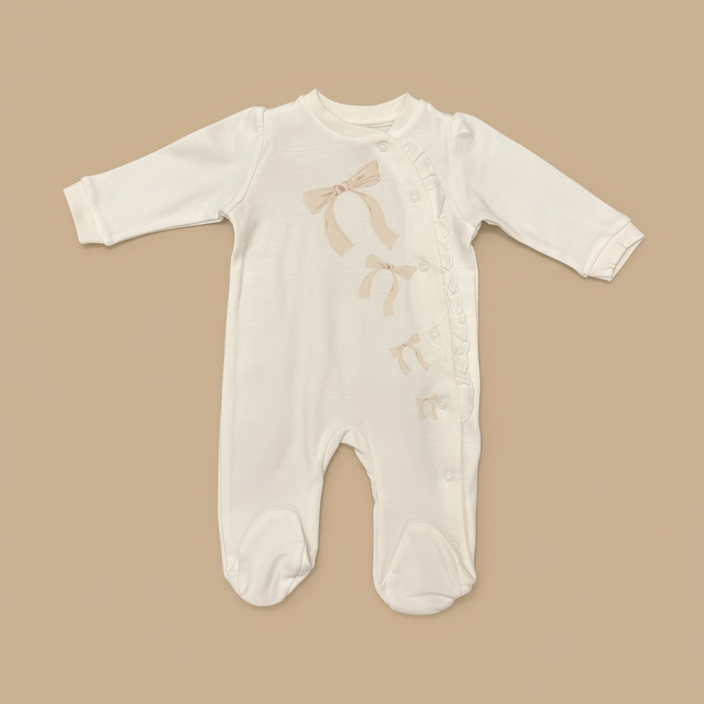 Organic Cotton Baby Sleepsuit 2-Pack