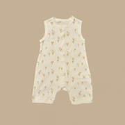 Organic Cotton Sleeveless Romper Set (2 Pack)