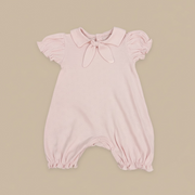 Luxury Organic Cotton Collar Romper