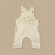 100% Organic Cotton Interlock Dungaree Romper