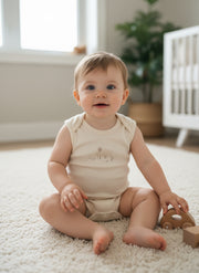 Organic Cotton Sleeveless Baby Bodysuit (2 Pack)